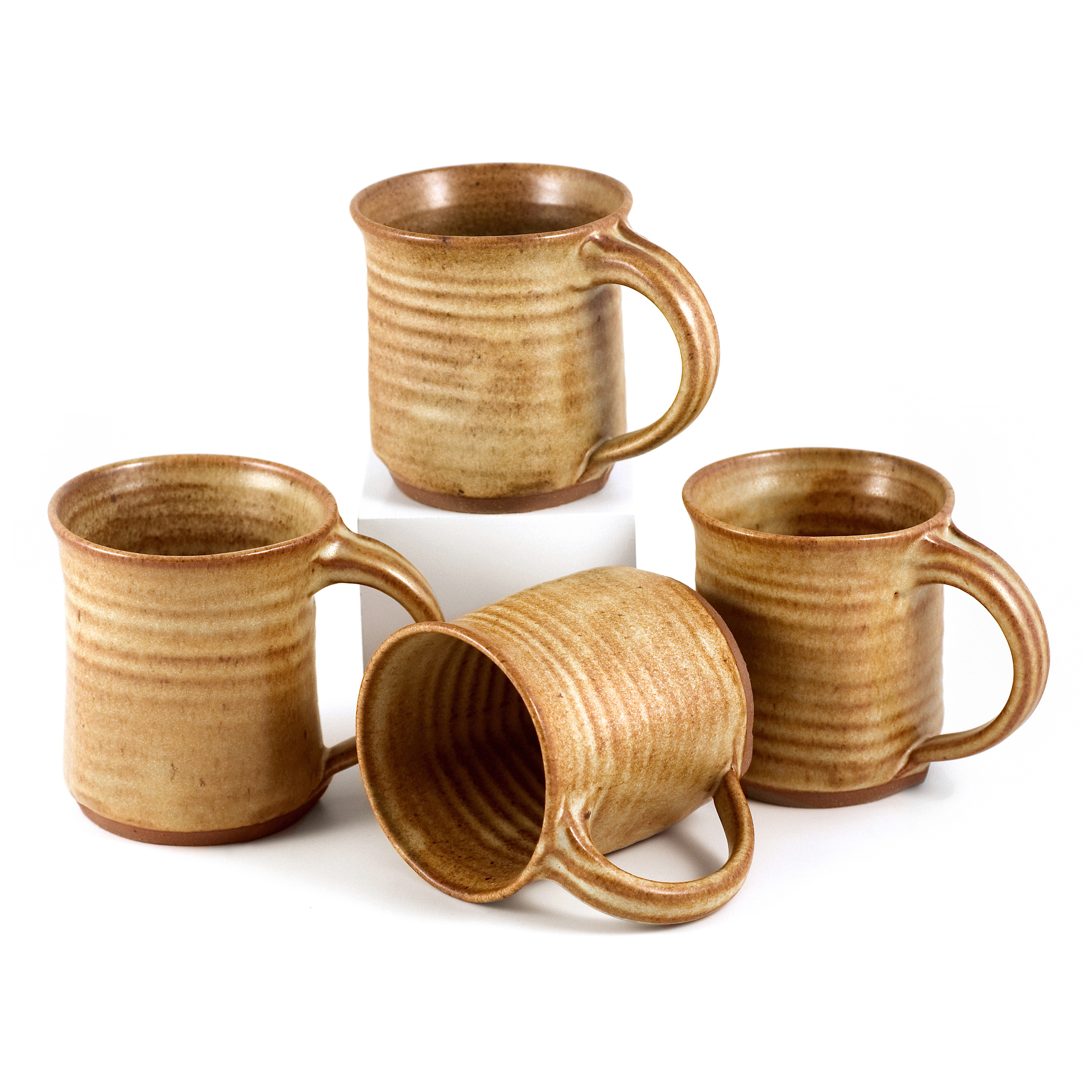 Stoneware Mug Set (4 Pieces)